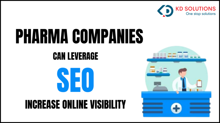 How Pharma Companies Can Leverage SEO to Increase Online Visibility