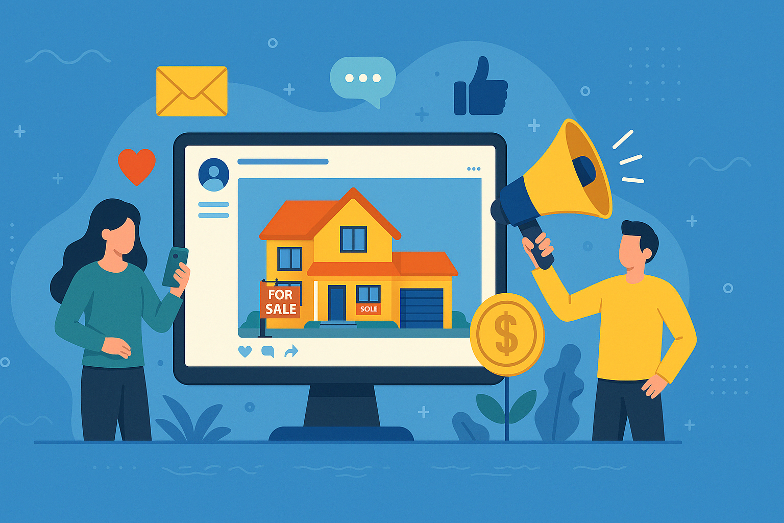 Real Estate Social Media Marketing Company in India - KD Solutions